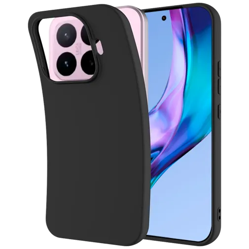 Just in Case TPU Back Cover Black Xiaomi 17T