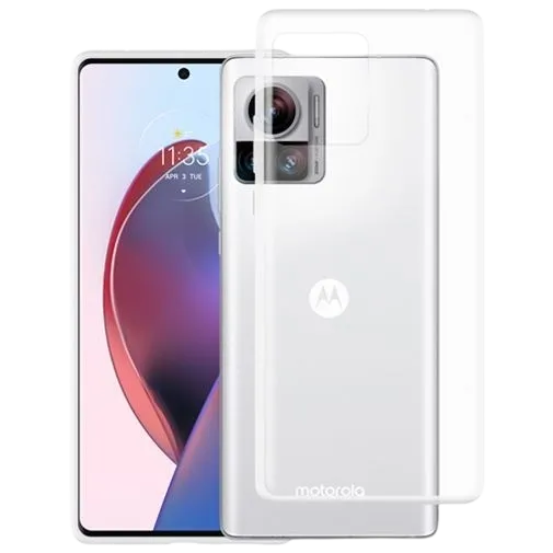 Just in Case TPU Back Cover Transparent Motorola Edge 30 Ultra
