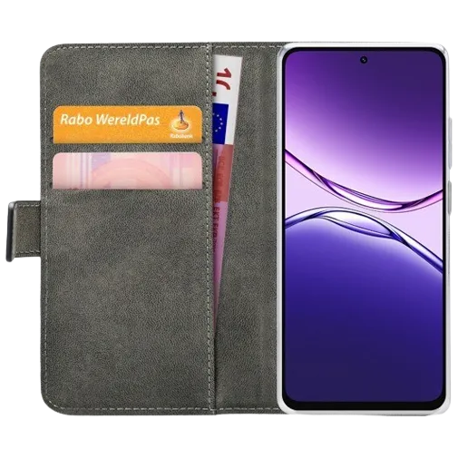 Mobilize PU-Leather Book Case Black OPPO A5m