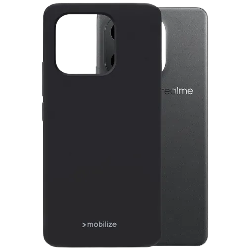 Mobilize TPU Back Cover Black Realme 16 Pro+ 5G