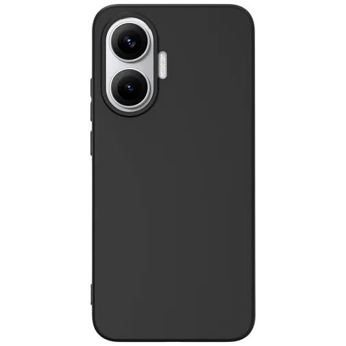 Just in Case TPU Back Cover Black Poco F7