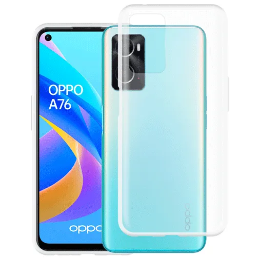 Just in Case TPU Back Cover Transparent OPPO A76