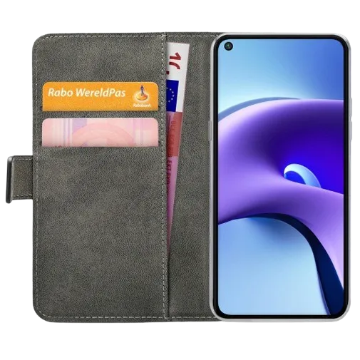 Mobilize PU-leather Book Case Black Xiaomi Redmi Note 9T 5G