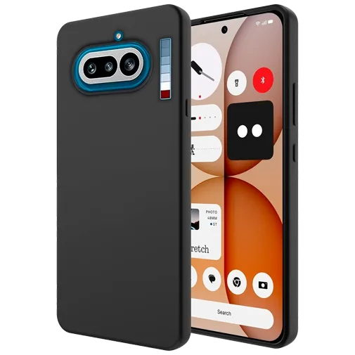 Just in Case TPU Back Cover Black Nothing Phone (4a)