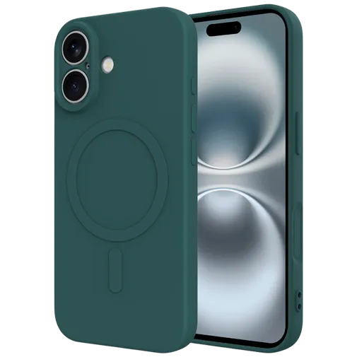 Just in Case TPU Back Cover Green Magnetic Apple iPhone 17