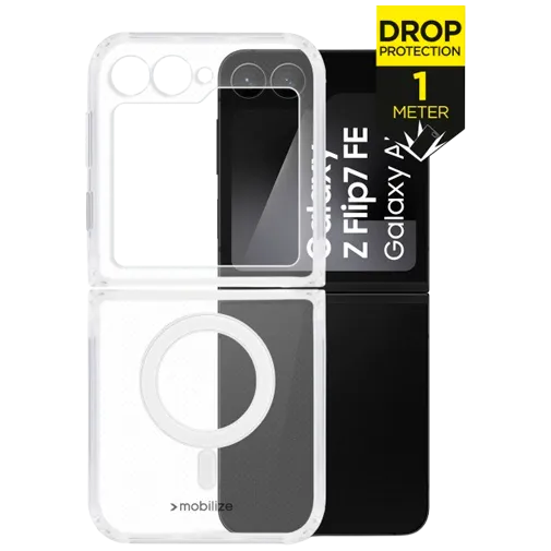 Mobilize TPU Back Cover Transparent Samsung Galaxy Z Flip 7 FE