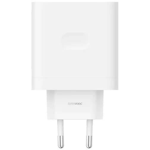 OPPO SuperVOOC Fast Charger 100W + USB-A USB-C Cable White