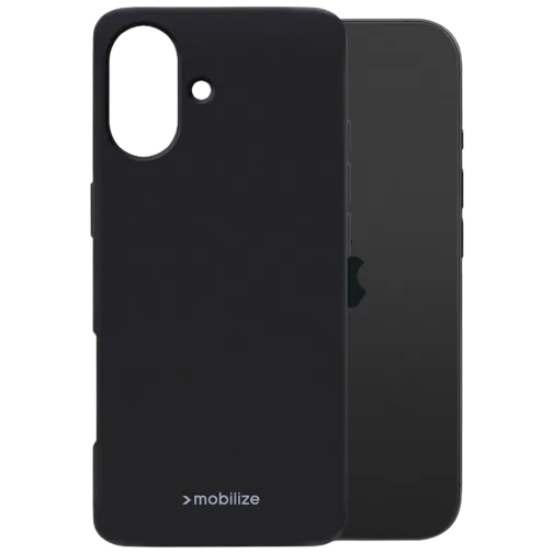 Mobilize TPU Back Cover Black Apple iPhone 17
