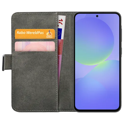 Mobilize Pu-Leather Book Case Black Samsung Galaxy A36 5G/A56 5G