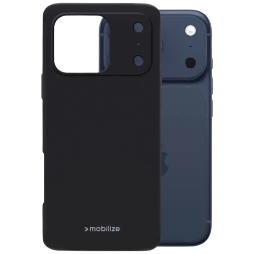 Mobilize TPU Back Cover Black Apple iPhone 17 Pro
