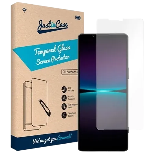 Just in Case Tempered Glass Clear Screenprotector Sony Xperia 1 IV