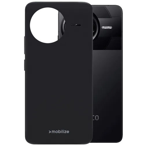 Mobilize TPU Back Cover Black Poco F7 Pro