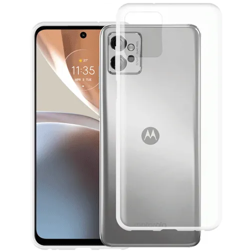 Just in Case TPU Back Cover Transparent Motorola Moto G32