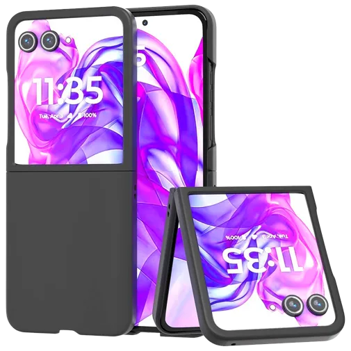 Just in Case PC Back Cover Black Motorola Razr 70 Plus