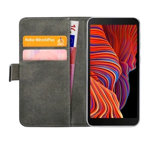 Mobilize PU-leather Book Case Black Samsung Galaxy Xcover 5