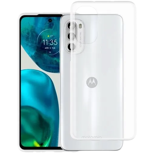 Just in Case TPU Back Cover Transparent Motorola Moto G52