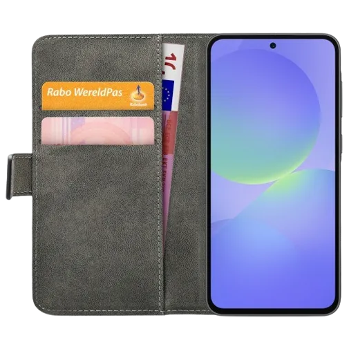 Mobilize PU-Leather Book Case Black Samsung Galaxy A37 5G
