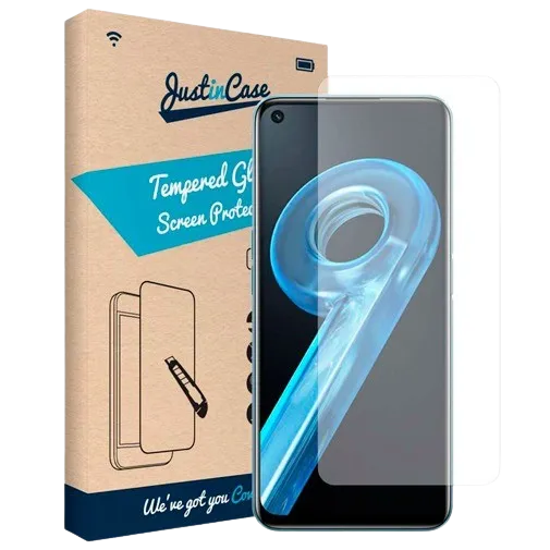 Just in Case Tempered Glass Clear Screenprotector Realme 9i