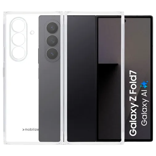 Mobilize TPU Back Cover Transparent Samsung Galaxy Z Fold 7