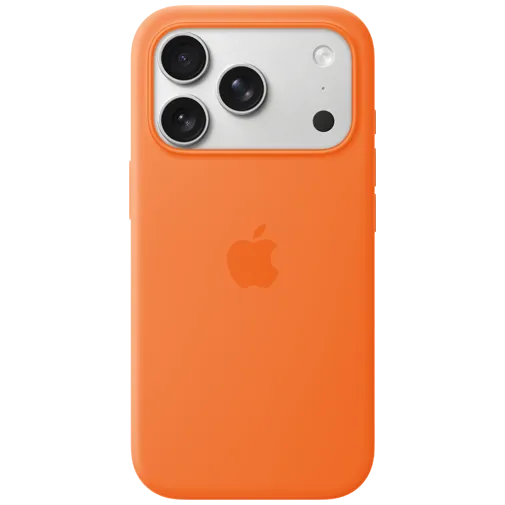 Apple Silicone Back Cover Orange MagSafe Apple iPhone 17 Pro