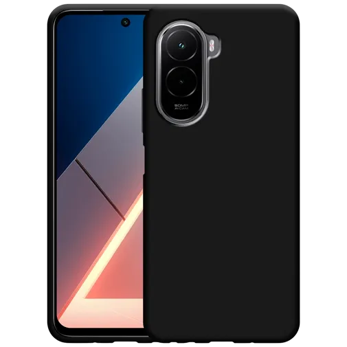 Just in Case TPU Back Cover Black Poco M7