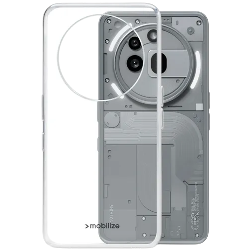 Mobilize TPU Back Cover Transparent Nothing Phone (3a) Pro
