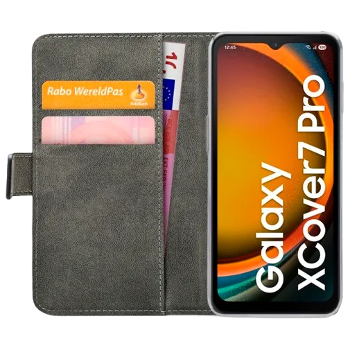 Mobilize PU-Leather Book Case Black Samsung Galaxy Xcover 7 Pro