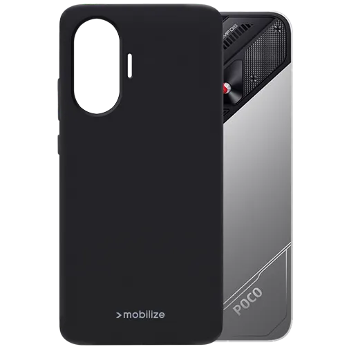 Mobilize TPU Back Cover Black Poco F7