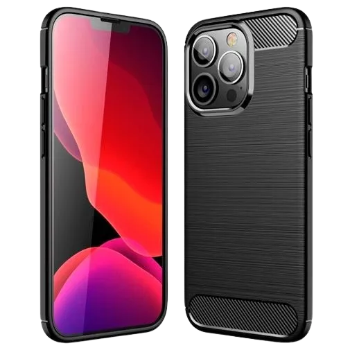 Just in Case Rugged TPU Back Cover Black Apple iPhone 13 Pro