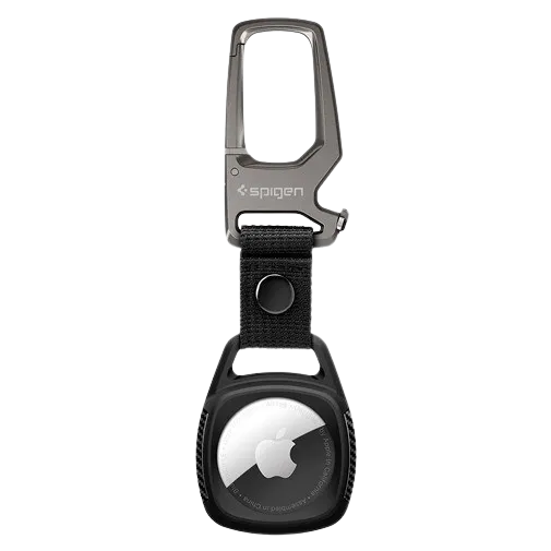 Spigen Rugged Armor AirTag Case Black