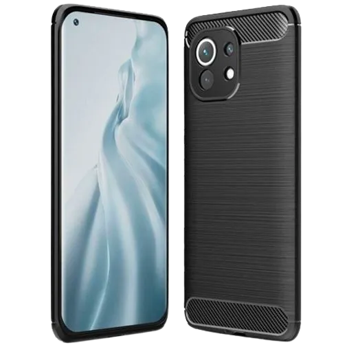 Just in Case Rugged TPU Back Cover Black Xiaomi Mi 11