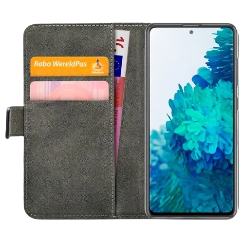 Mobilize PU-leather Book Case Black Samsung Galaxy S20 FE
