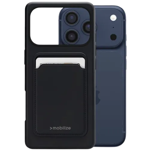 Mobilize Cardcase TPU Back Cover Black Apple iPhone 17 Pro Max