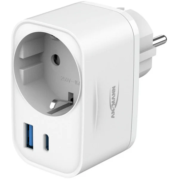 Ansmann Home Socket HS220 1001-0184 Charger White