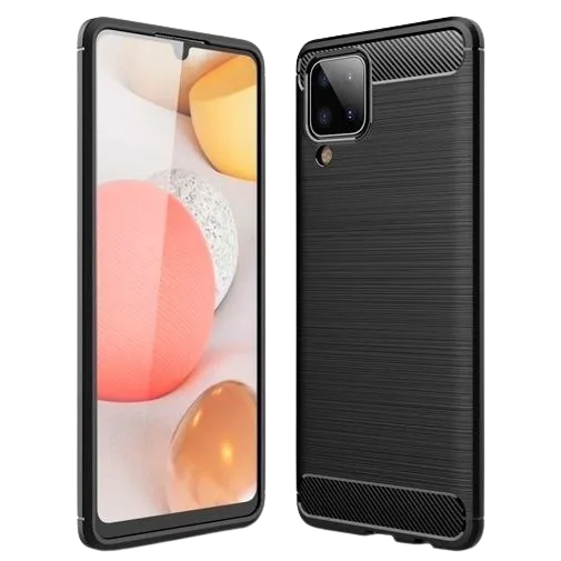 Just in Case Rugged TPU Back Cover Black Samsung Galaxy A12