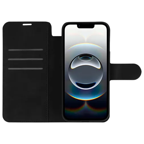 Just in Case PU-Leather Premium Book Case Black Apple iPhone Air