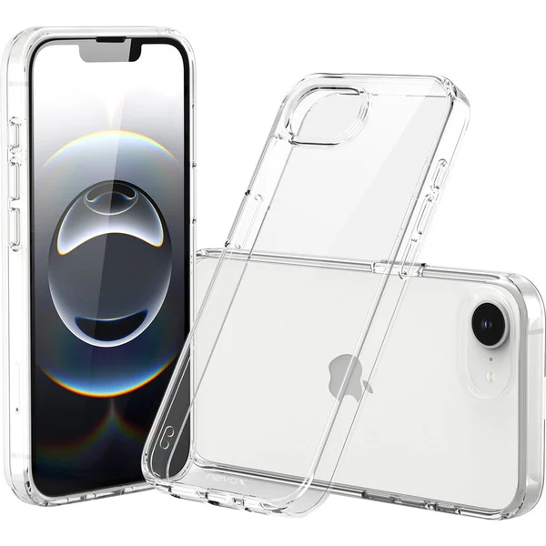 Nevox StyleShell Flex Phone case Transparent iPhone 17e/16e
