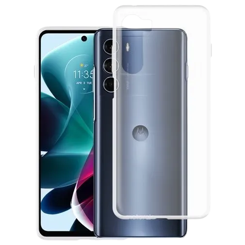 Just in Case TPU Back Cover Transparent Motorola Moto G200 5G