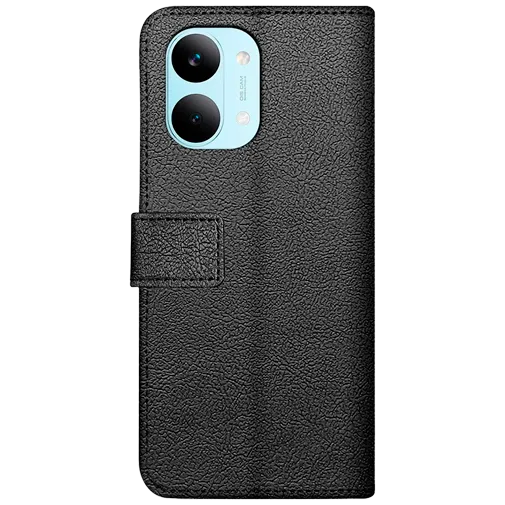 Just in Case PU-Leather Book Case Black POCO X8 Pro Max