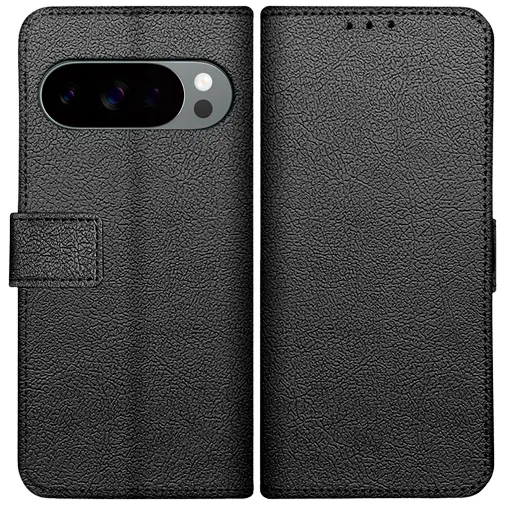 Just in Case PU-Leather Book Case Black Google Pixel 10/10 Pro