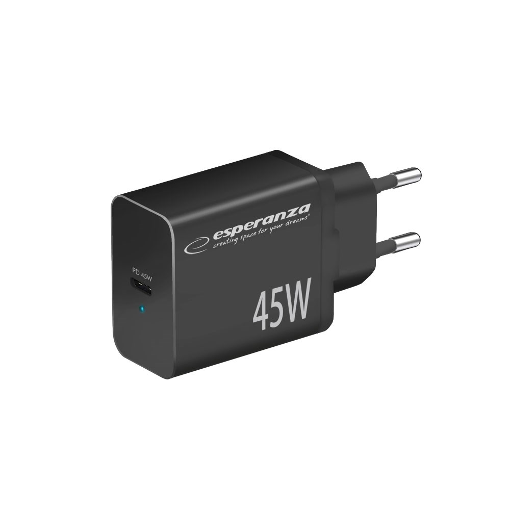 Esperanza EZC108K mains Charger Black