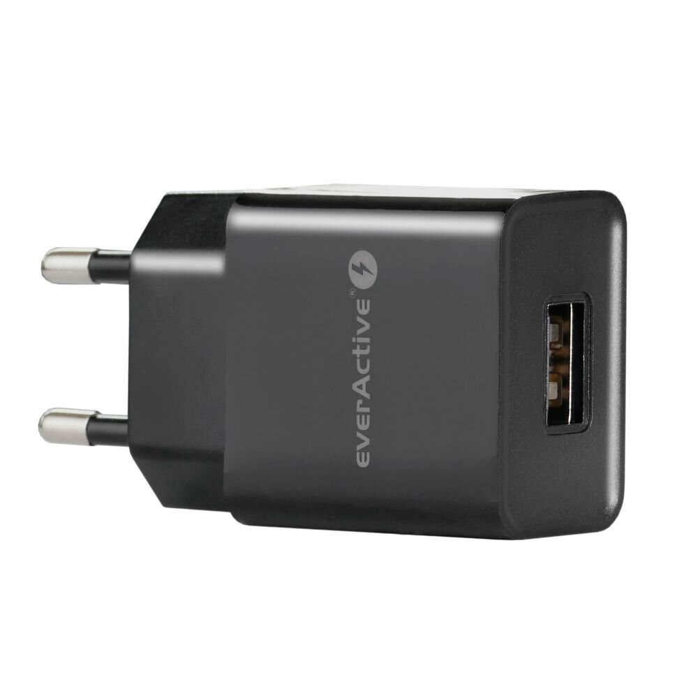 Charger everActive SC-100B 1xUSB 1A Black