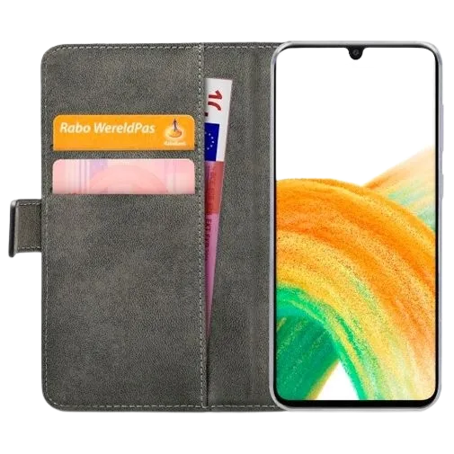 Mobilize PU-leather Book Case Black Samsung Galaxy A33 5G