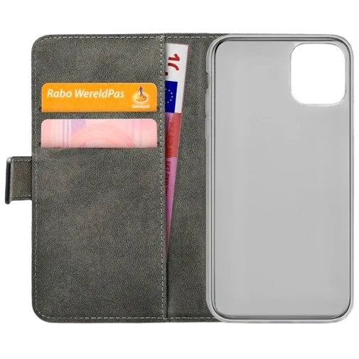 Mobilize PU-leather Book Case Black Apple iPhone 12 Pro Max