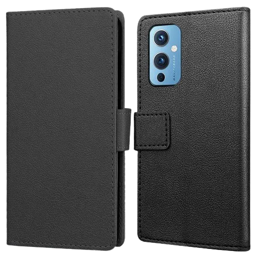 Just in Case PU-leather Book Case Black OnePlus 9