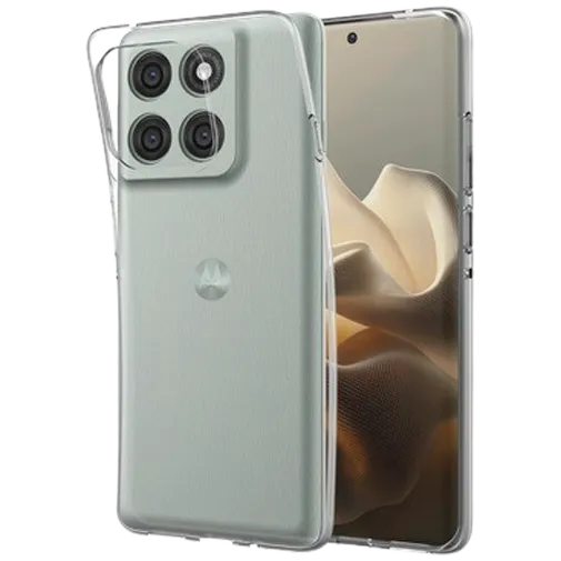 Just in Case TPU Back Cover Transparent Motorola Edge 60 Pro