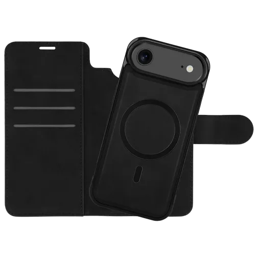 Just in Case Detachable PU-Leather Book Case Black Apple iPhone Air