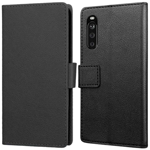 Just in Case PU-leather Book Case Black Sony Xperia 10 III