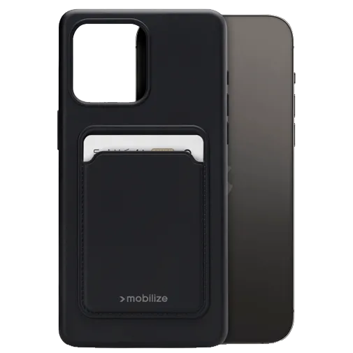 Mobilize Cardcase TPU Back Cover Black Apple Iphone 14 Pro Max