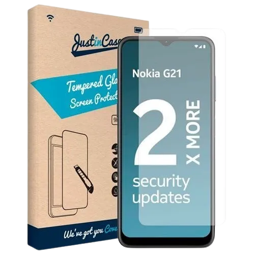 Just in Case Tempered Glass Clear Screenprotector Nokia G11/G21